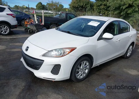 2012 Mazda Mazda3 I Touring z USA, uszkodzony, nr VIN JM1BL1V84C1661579